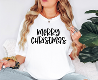 Merry Christmas DTF Print