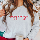 Merry Red Bow DTF Print