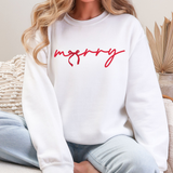 Merry Red Bow DTF Print