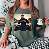 Michael Myers Heart Hands DTF Print