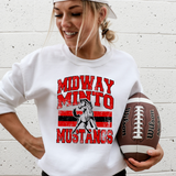 Classic Hometown Midway Minto Mustangs DTF Print