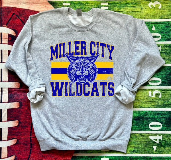 Hometown Classic Miller City Wildcats DTF Print