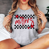 Millers Checker Star DTF Print