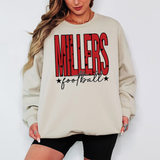 Millers Football Star Power Team Sports DTF Print