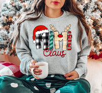 Mimi Claus Christmas DTF Print