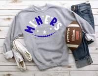 Miners Football Star DTF Print