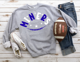 Miners Football Star DTF Print