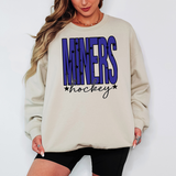 Miners Hockey Star Power Team Sports DTF Print