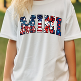 Patriotic Mini Arch Doodle DTF Print
