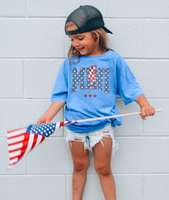 Patriotic Family Mama Dada Mini DTF Print