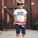 Patriotic Family Mama Dada Mini DTF Print