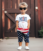 Patriotic Family Mama Dada Mini DTF Print