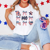 Missouri Coquette Patriotic Collage DTF Print