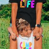 Camp Life Lightning Bolt DTF Print