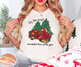 Christmas Most Wonderful Time of Year DTF Print