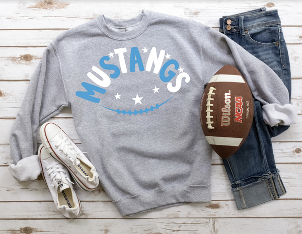 Mustangs Football Star DTF Print