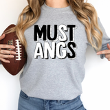 Mustangs TUX deluxe dtf print