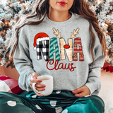 Nana Claus Christmas DTF Print