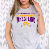 Nebraska City Wrestling DTF Print