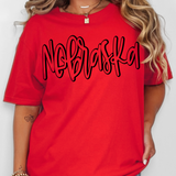 Nebraska Whisper DTF Print