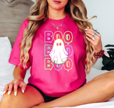 Neon Boo Ghost DTF Print