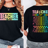 Neon Checker Teacher Tour