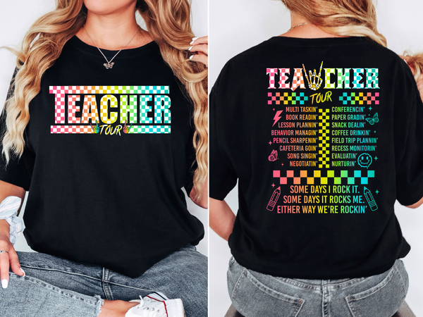 Neon Checker Teacher Tour