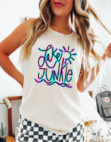 Neon Lake Junkie DTF Print