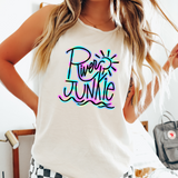 Neon River Junkie DTF Print