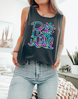 Neon River Junkie DTF Print