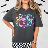 Neon Spooky DTF Print