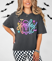 Neon Spooky DTF Print