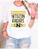 Distressed Nettleton Raiders DTF Print