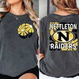 Nettleton Raiders Floral DTF Print
