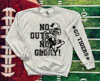 No Guts No Glory Go Tigers DTF Print