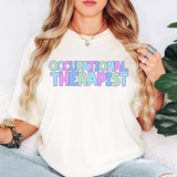 Occupational Therapist Pastel Bookworm DTF Print