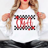 OGA Checker Star DTF Print
