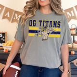 Grunge OG Titans DTF Print