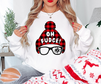 Oh Fudge Christmas Movie DTF Print