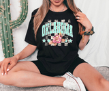 Checker Oklahoma Star Grunge DTF Print