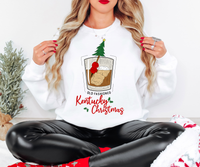 Old Fashioned Kentucky Christmas DTF Print