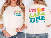 Im On Lake Time DTF Print