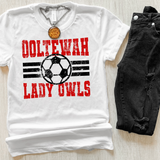Ooltewah Lady Owls Soccer DTF Print