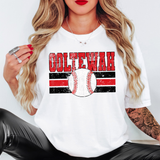Grunge Ooltewah Baseball DTF Print