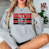 Grunge Ooltewah Basketball DTF Print
