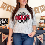 Ooltewah Checker Circle DTF Print