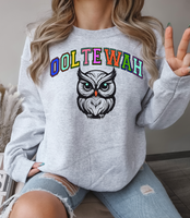 Rainbow Ooltewah Owls DTF Print