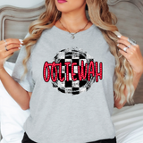 Ooltewah Checker Circle DTF Print