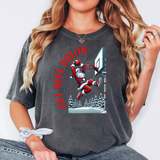 Out Here Ballin Basketball Santa DTF Print