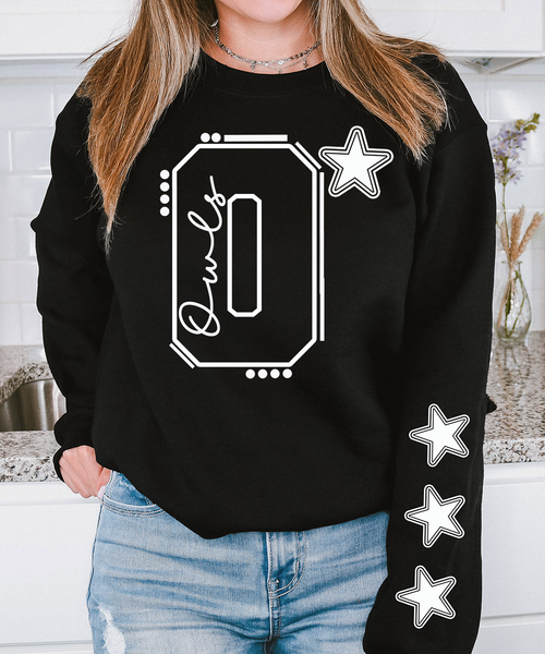 Owls Alpha Star 06 DTF Print